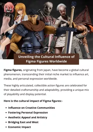unveiling the cultural influence of figma figures