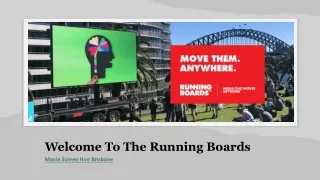 How to Select the Perfect Movie Screen for Your Brisbane Event? ppt