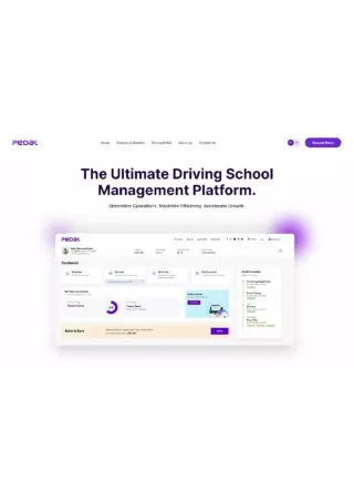 Pedal: Simplify Your Driving School Operations