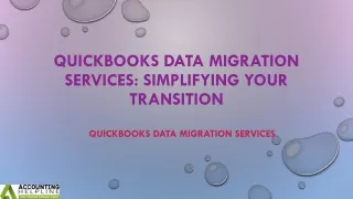Best steps for using QuickBooks Data Migration Services