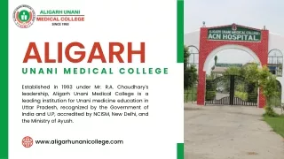 Top Unani Medical College in Aligarh, Uttar Pradesh, India