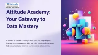 attitude academy your gateway to data mastery