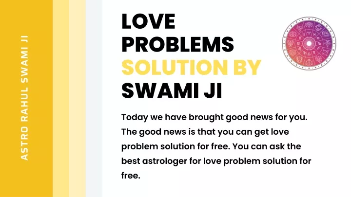 love problems solution by swami ji