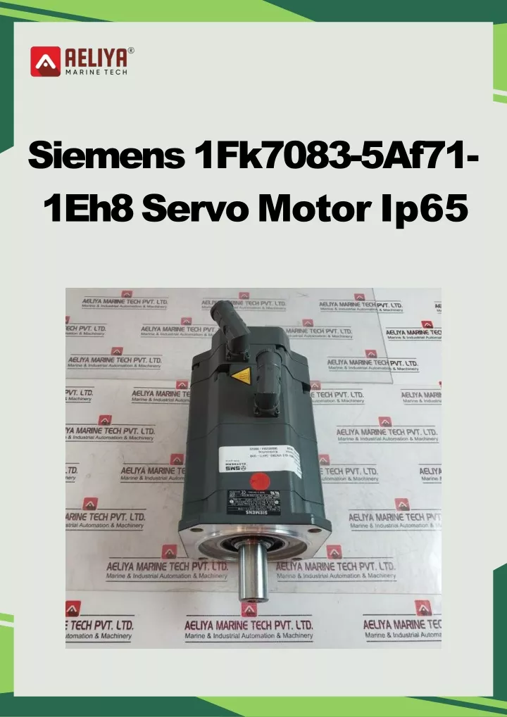 siemens 1fk7083 5af71 1eh8 servo motor ip65