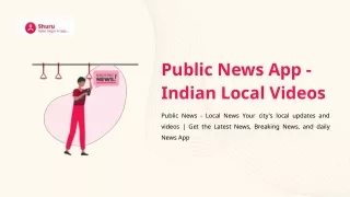 Public News App - Indian Local Videos