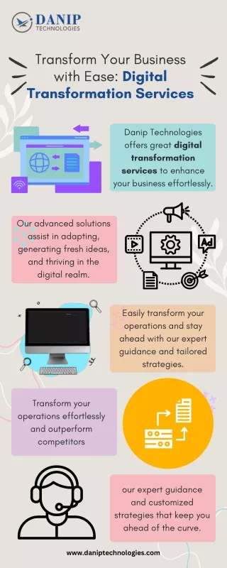Transform Your Business with Ease Digital Transformation Services