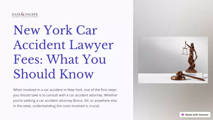 new york car accident lawyer fees what you should