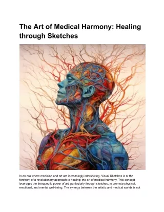 The Art of Medical Harmony: Healing through Sketches