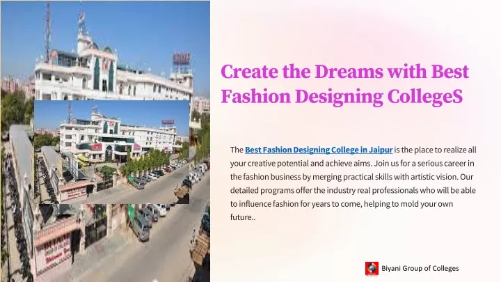 create the dreams with best fashion designing