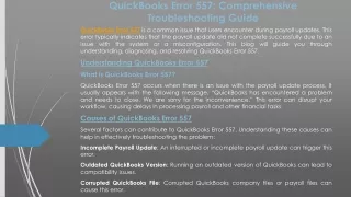 quickbooks error 557 comprehensive troubleshooting guide