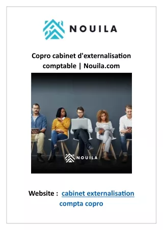 Copro cabinet d'externalisation comptable | Nouila.com