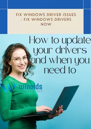 Fix Windows Driver Issues - Fix Windows Drivers Now