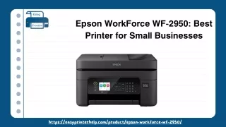 epson workforce wf 2950 best printer for small