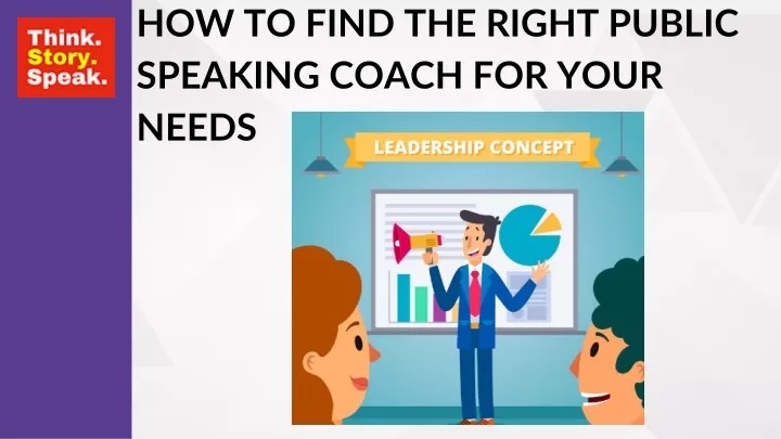 how to find the right public speaking coach