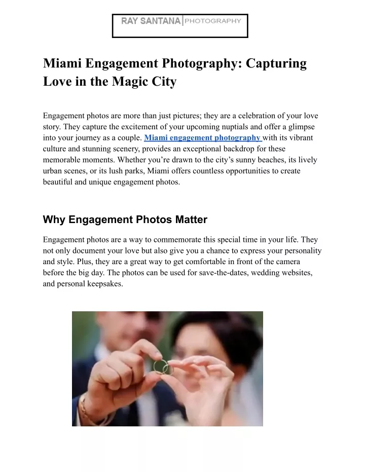 miami engagement photography capturing love