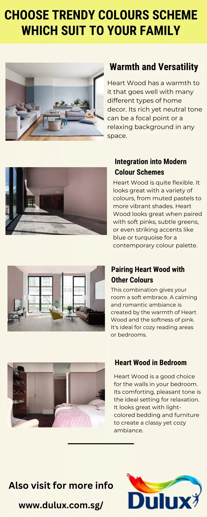 choose trendy colours scheme which suit to your