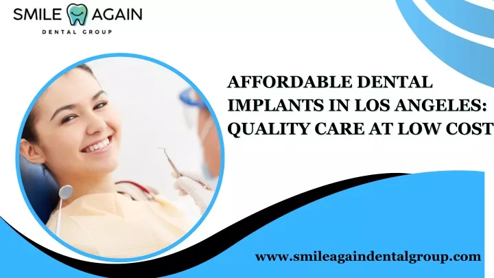 affordable dental affordable dental implants