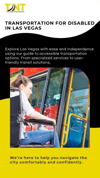 Transportation for Disabled  in Las Vegas