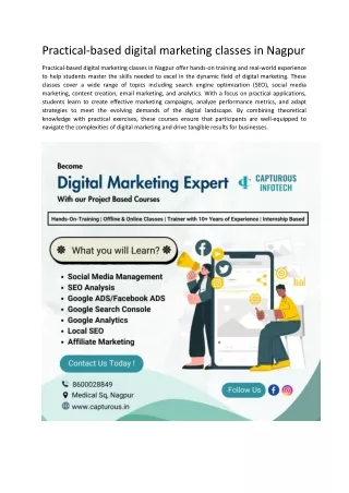 Digital Marketing Classes in Nagpur