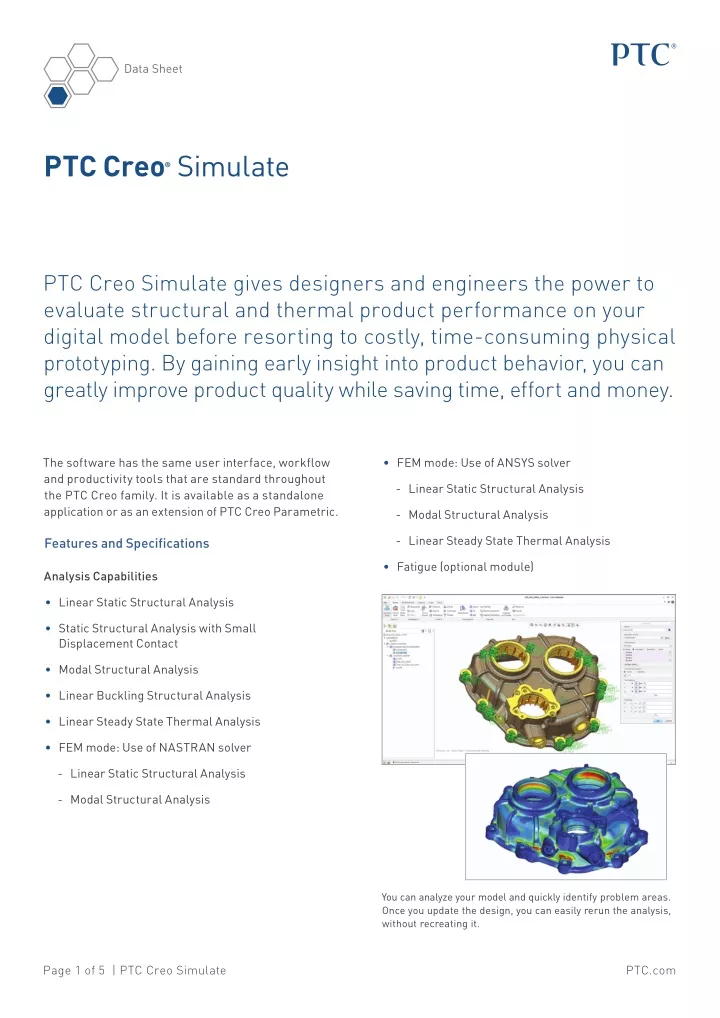 data sheet