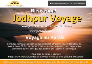 Voyage au Kerala