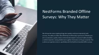 NestForms Branded Offline Surveys: Why They Matter