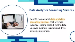 data analytics consulting services
