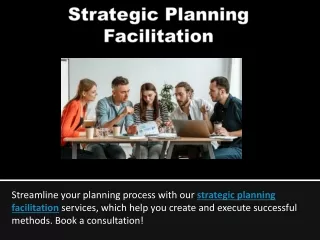 Strategic Planning Facilitation