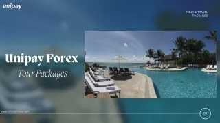 Unipay Forex Tour Packages