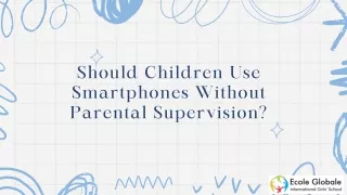 should children use should children