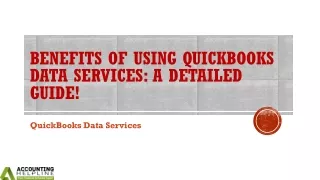 Use QuickBooks Data Services like pro