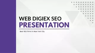Best SEO Firms in New York City