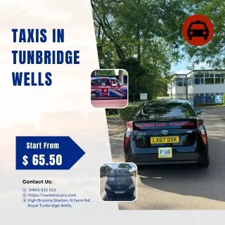 Taxis in Tunbridge Wells -  Walker Cars
