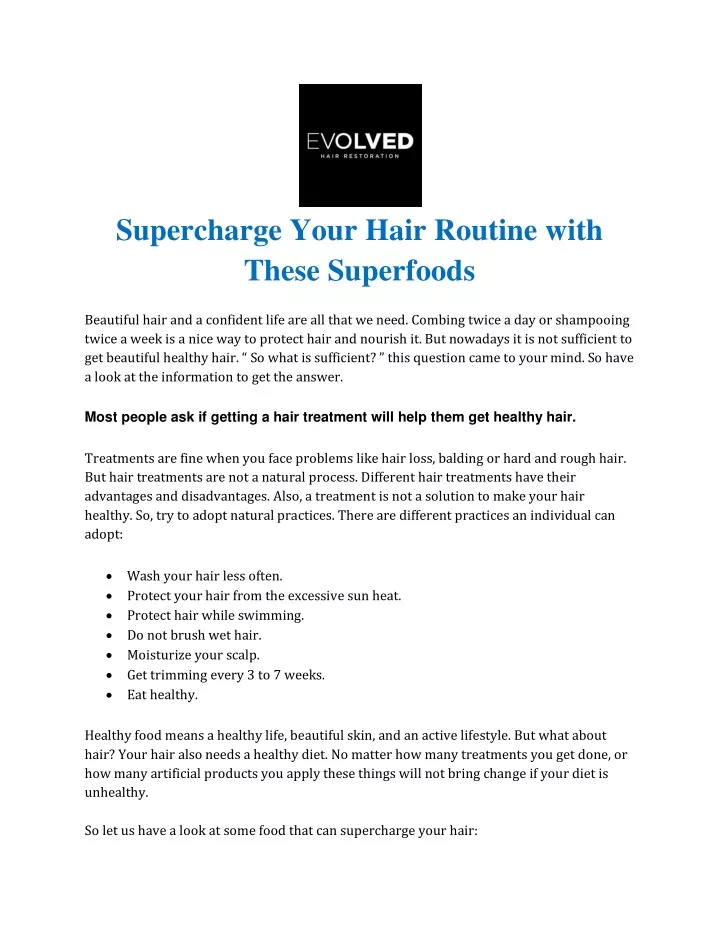 supercharge your hair routine with these