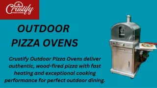 OUTDOOR PIZZA OVENS