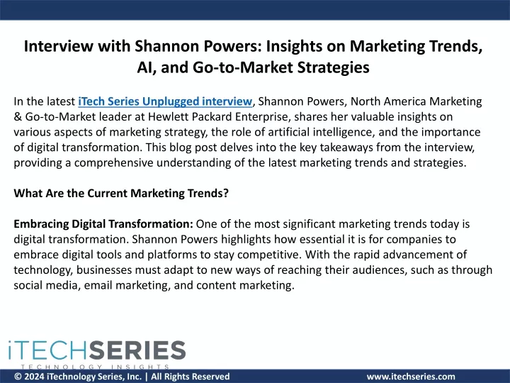 interview with shannon powers insights