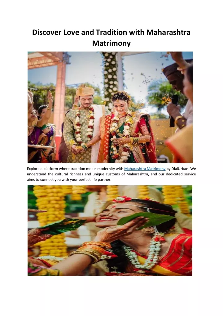 discover love and tradition with maharashtra