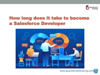 h ow long does it take to become a salesforce