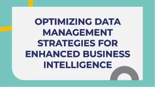 optimizing data management strategies