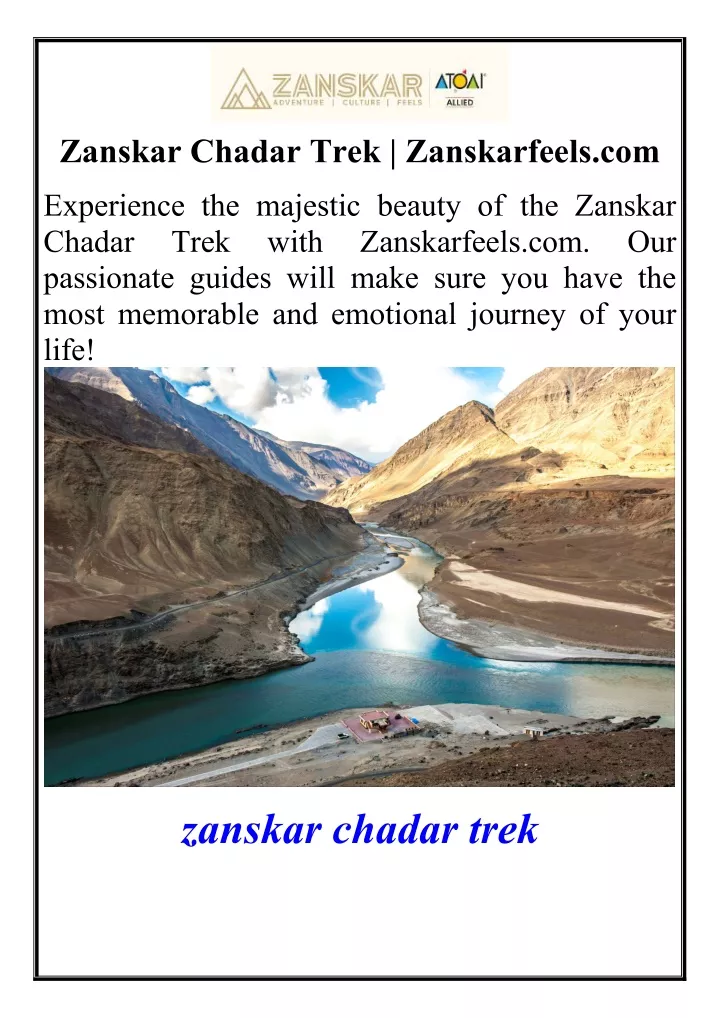 zanskar chadar trek zanskarfeels com