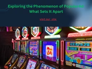 exploring the phenomenon of populer4d what sets