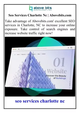 Seo Services Charlotte Nc  Abovebits.com