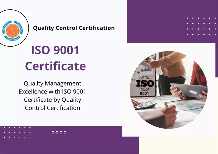 quality control certification