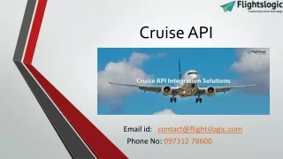 Cruise API