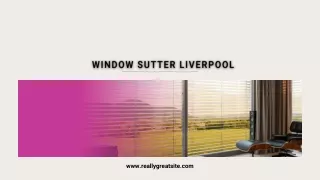 Window blinds liverpool