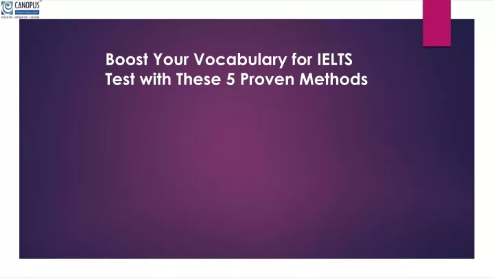 boost your vocabulary for ielts test with these