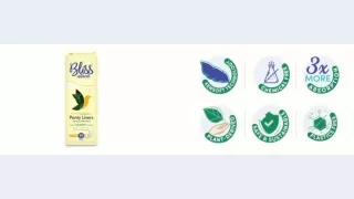 Organic Bliss Natural Panty Liners UI UX Design