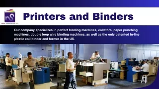 Book Printers and Binders Near me - Spiel Associates