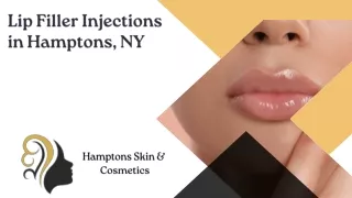 Lip Filler Injections in Hamptons, NY