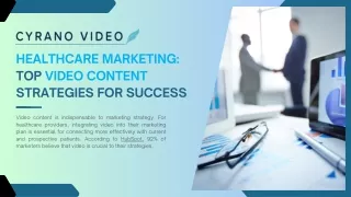Healthcare Marketing Top Video Content Strategies for Success